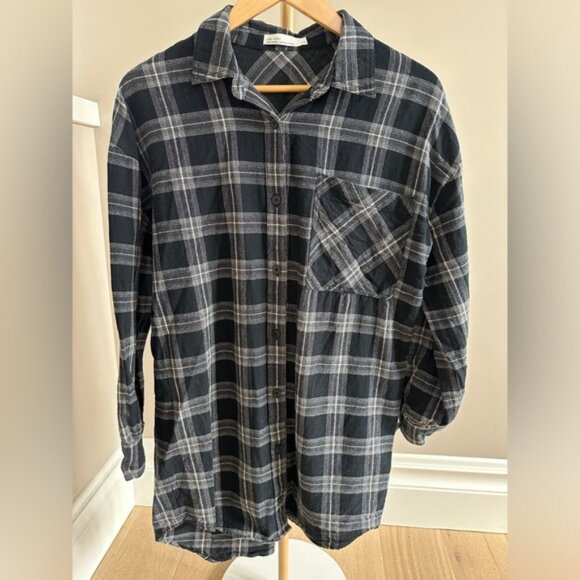 Oak + Fort Plaid Button-Down Shirt – Size Small - Picture 1 of 5